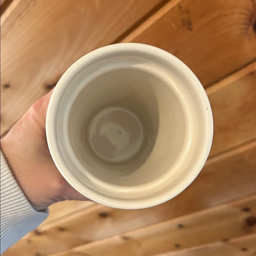 Starbucks Color Waves Double Wall Ceramic Travel 12 oz Tumbler